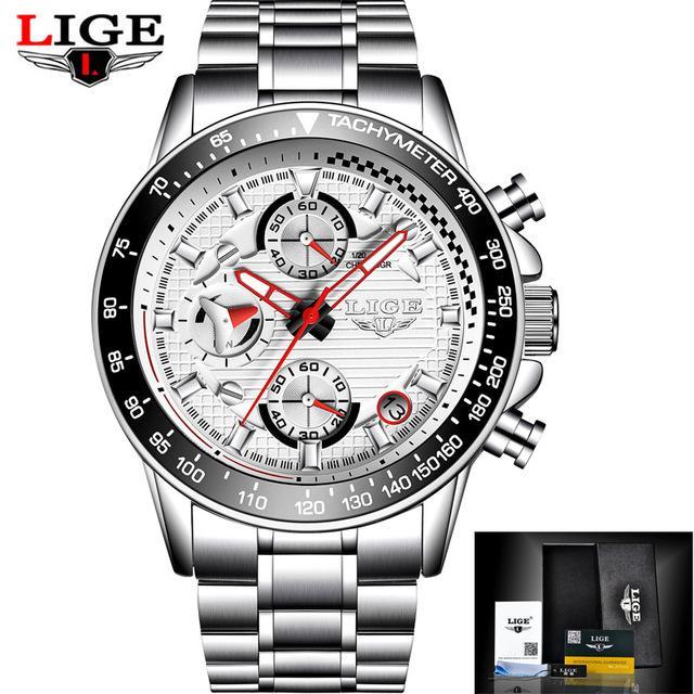 LIGE MGX6 - Reloj de Lujo para Hombre