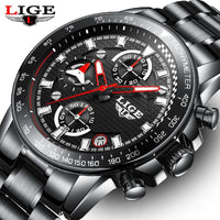 LIGE MGX7 - Reloj de Lujo para Hombre